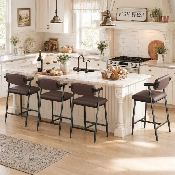 4 Counter Height Bar Stools