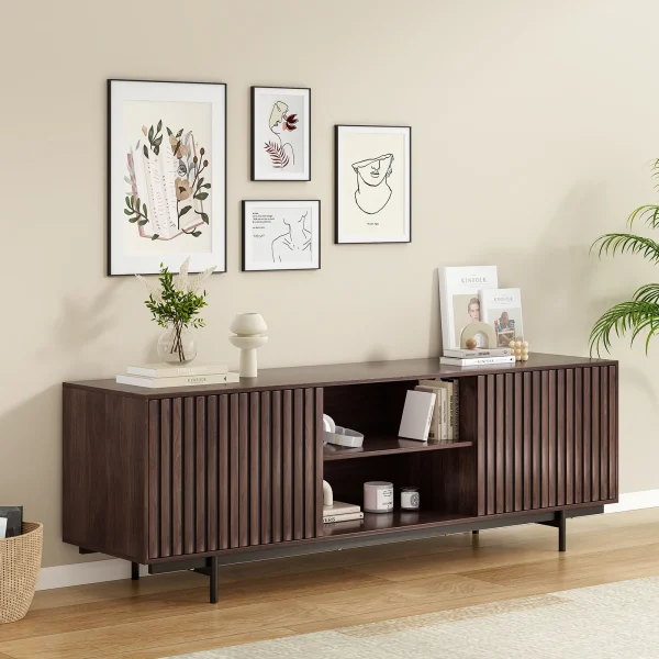 Wood TV Stand Bedroom
